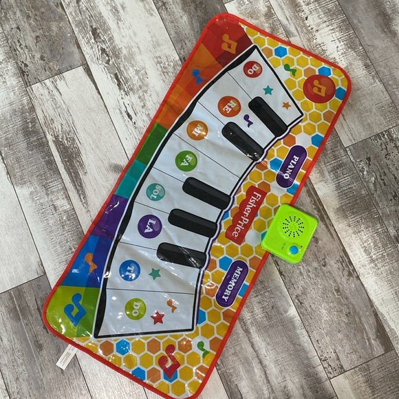 Fisher Price flexible keyboard music toddler tummy time piano memory - Picture 2 of 9